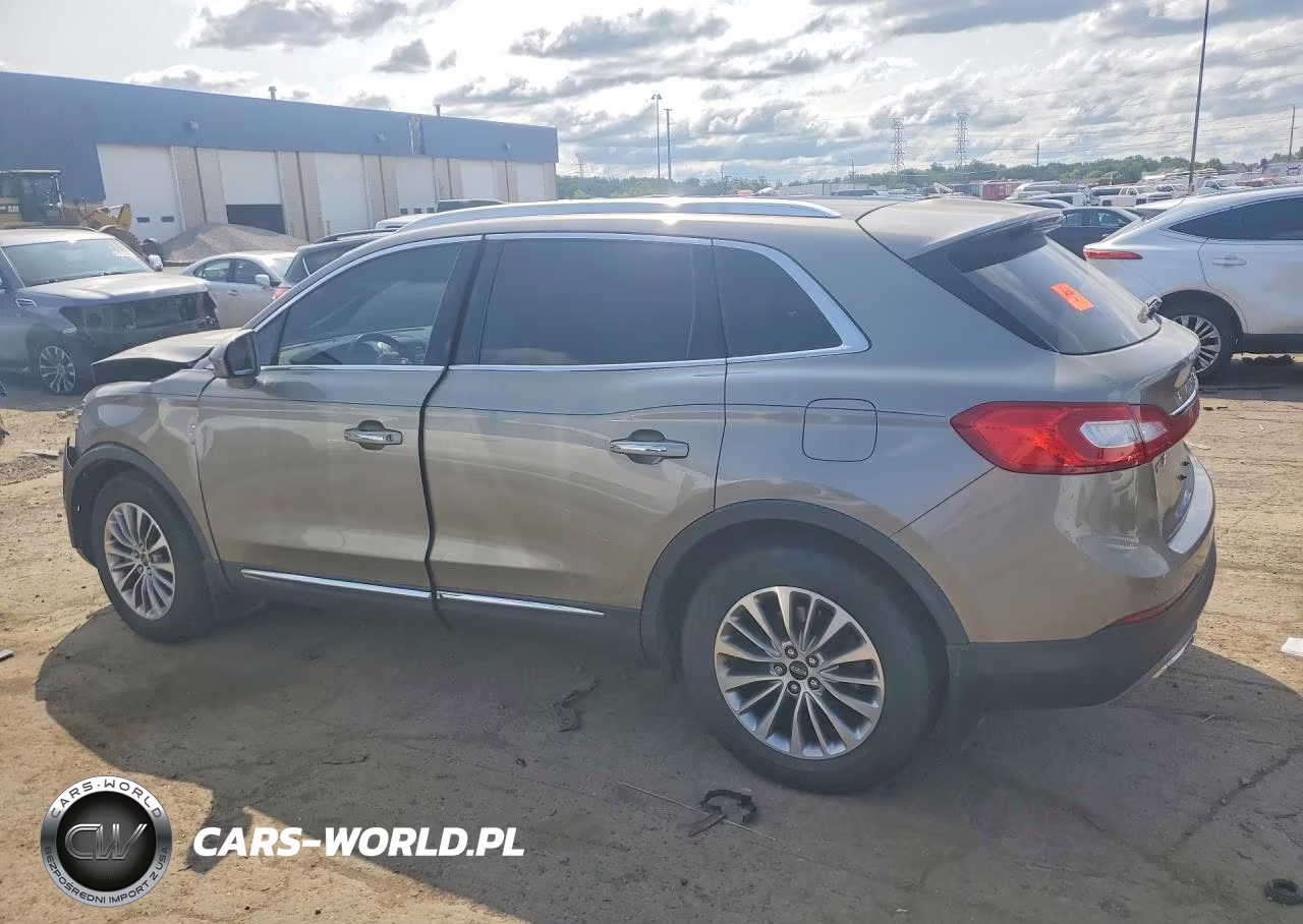 2016 Lincoln Mkx Select VIN:2LMTJ8KR9GBL20155 - 2