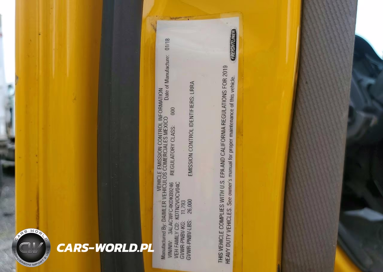 2019 Freightliner Business Class M2 Box Truck VIN:3ALACWFC4KDKB9246 - 11