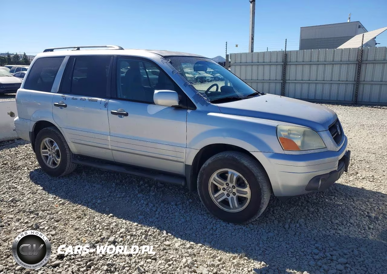 2003 Honda Pilot Exl VIN:2HKYF18553H571983 - 4