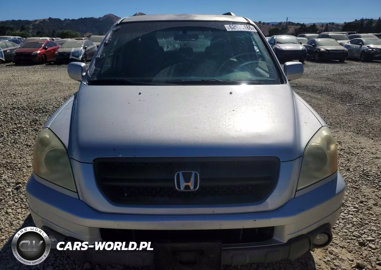 2003 Honda Pilot Exl VIN:2HKYF18553H571983 - 5
