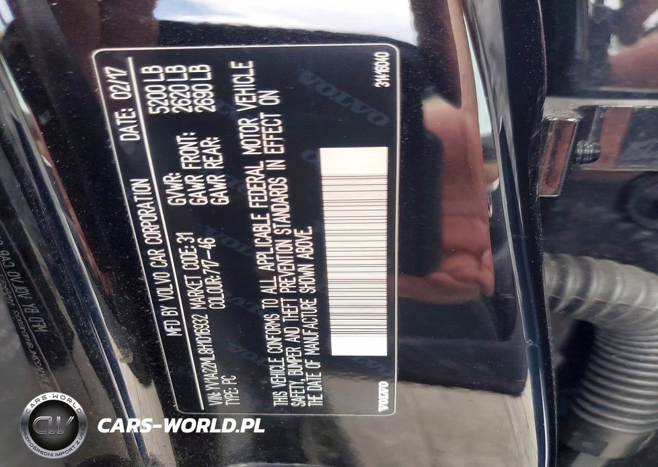 2017 Volvo S90 T6 Inscription VIN:YV1A22ML8H1016932 - 12