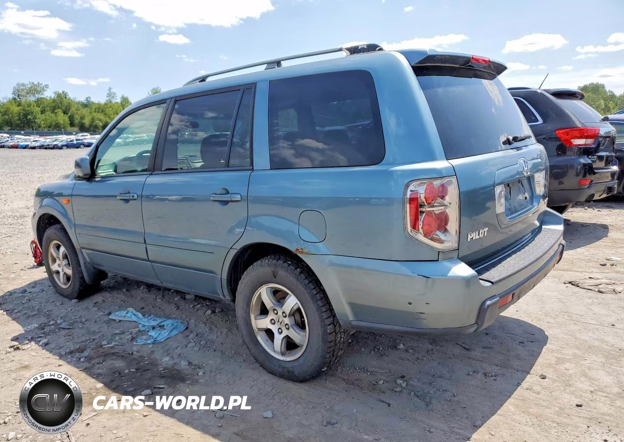 2007 Honda Pilot Ex VIN:2HKYF18467H528864 - 2