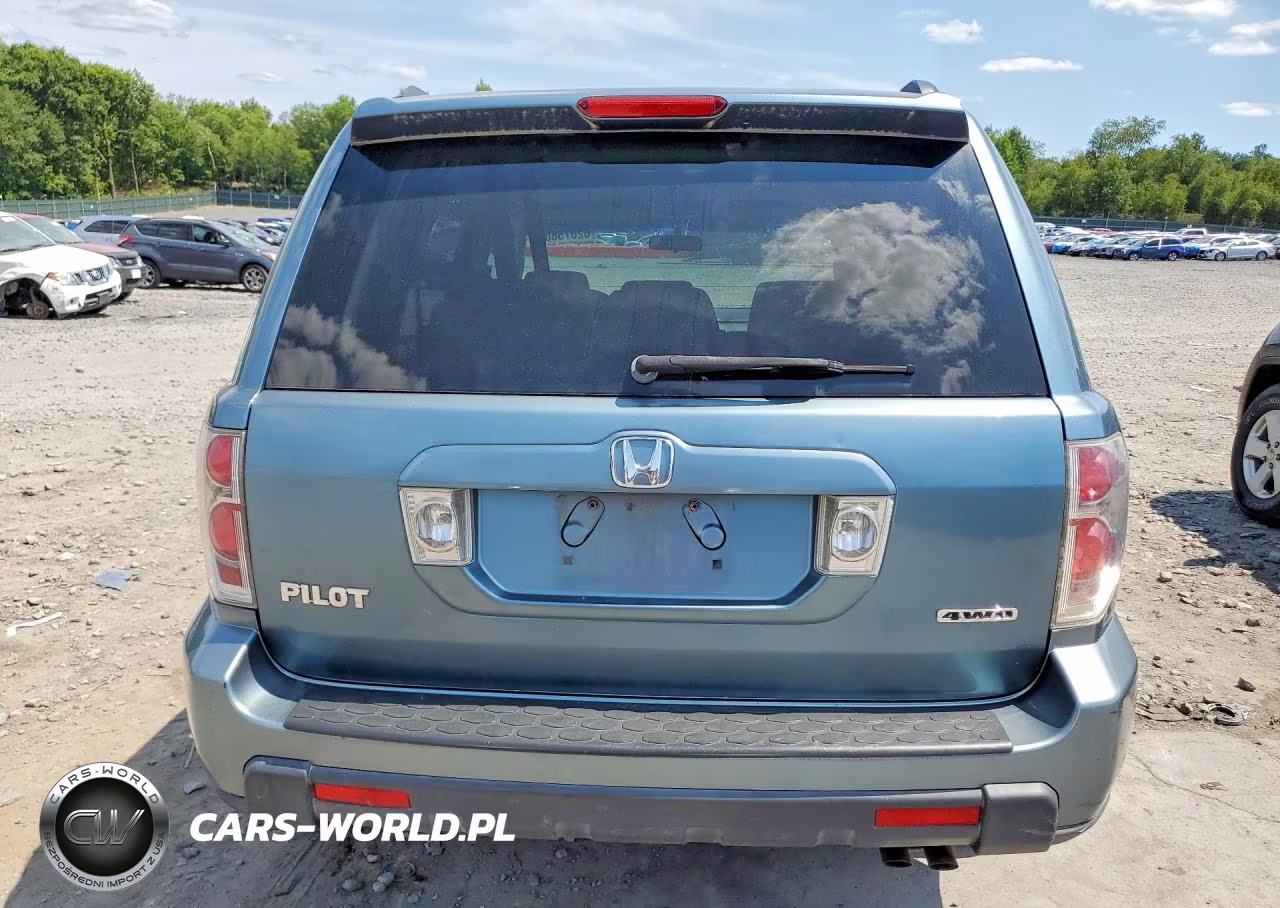 2007 Honda Pilot Ex VIN:2HKYF18467H528864 - 6