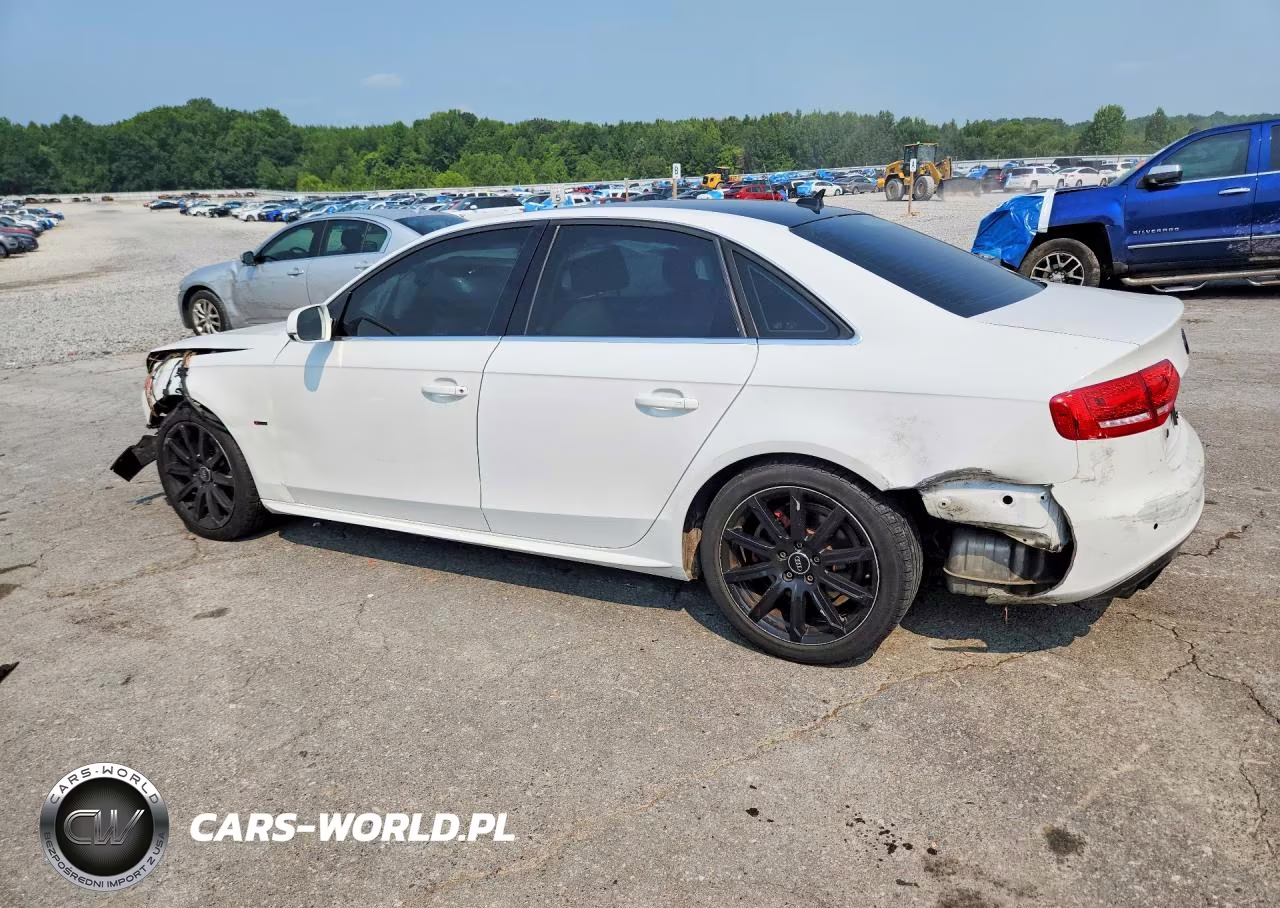 2012 AUDI A4 PREMIUM PLUS VIN:WAUFFAFLXCN011690 - 2