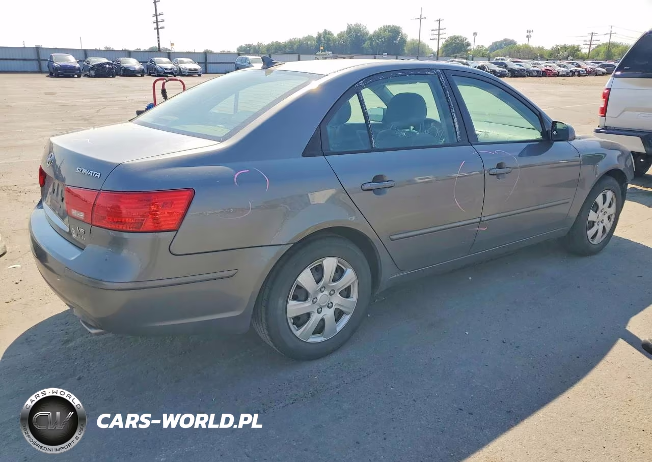 2009 Hyundai Sonata Gls V6 VIN:5NPET46F39H471947 - 3