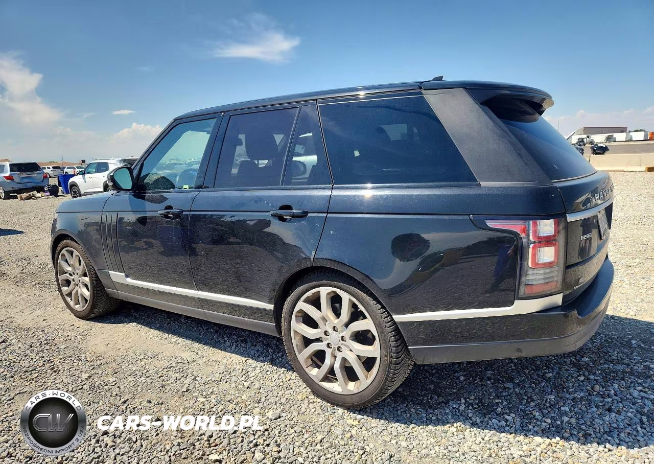 2016 Land Rover Range Rover Hse VIN:SALGS2VF1GA283281 - 2