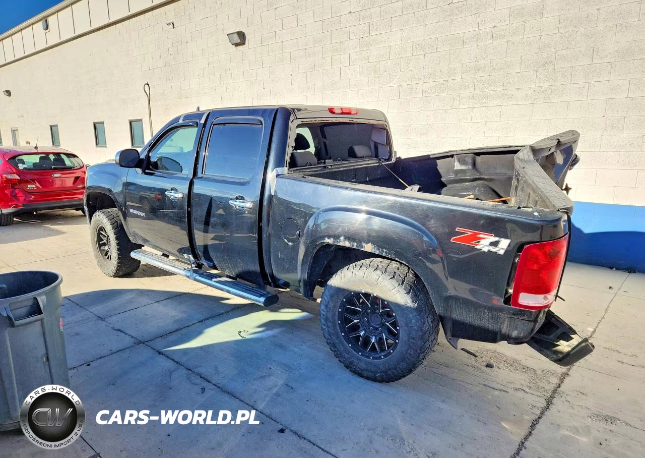 2013 GMC Sierra K1500 Sle VIN:3GTP2VE7XDG379599 - 2