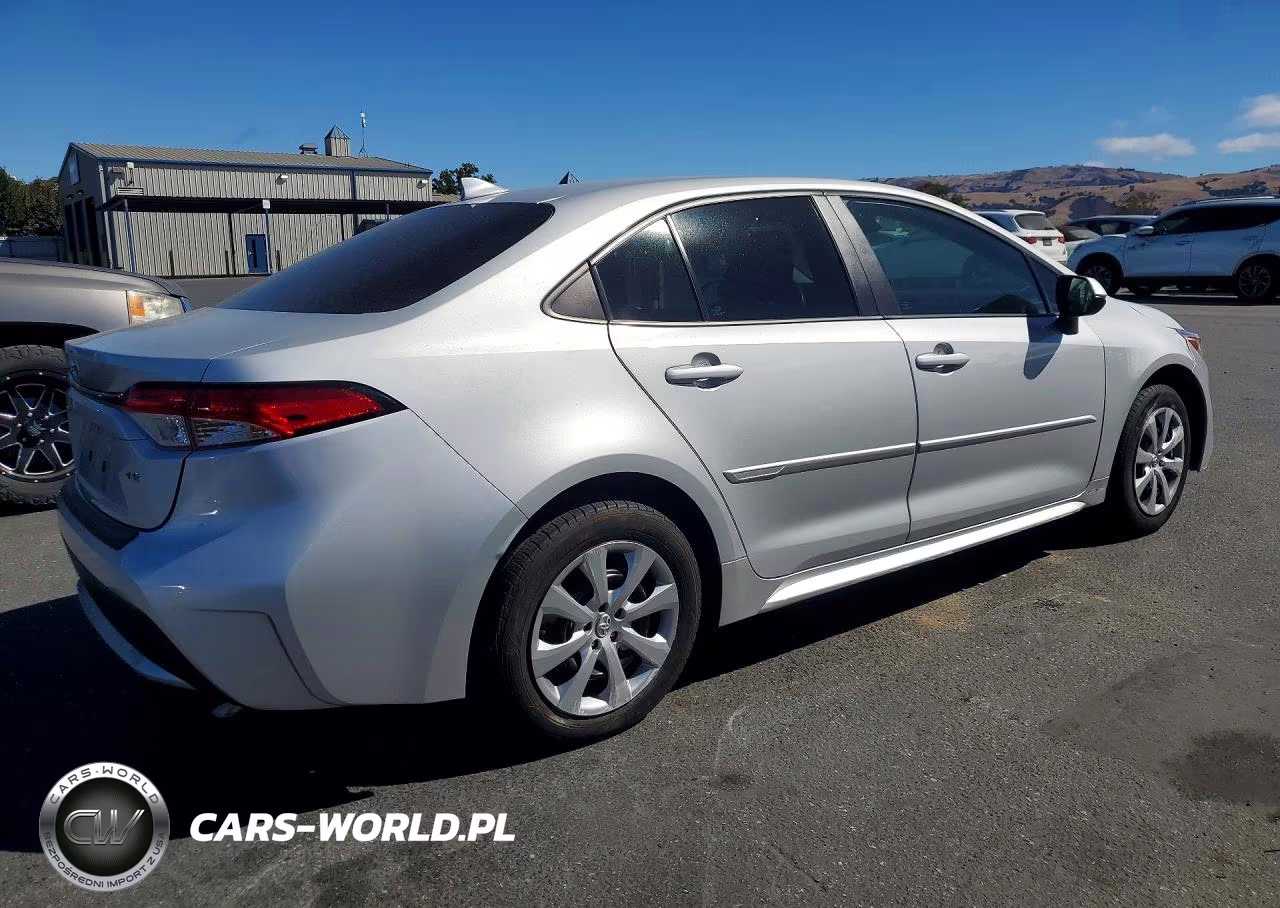 2022 Toyota Corolla Le VIN:5YFEPMAE9NP294868 - 3
