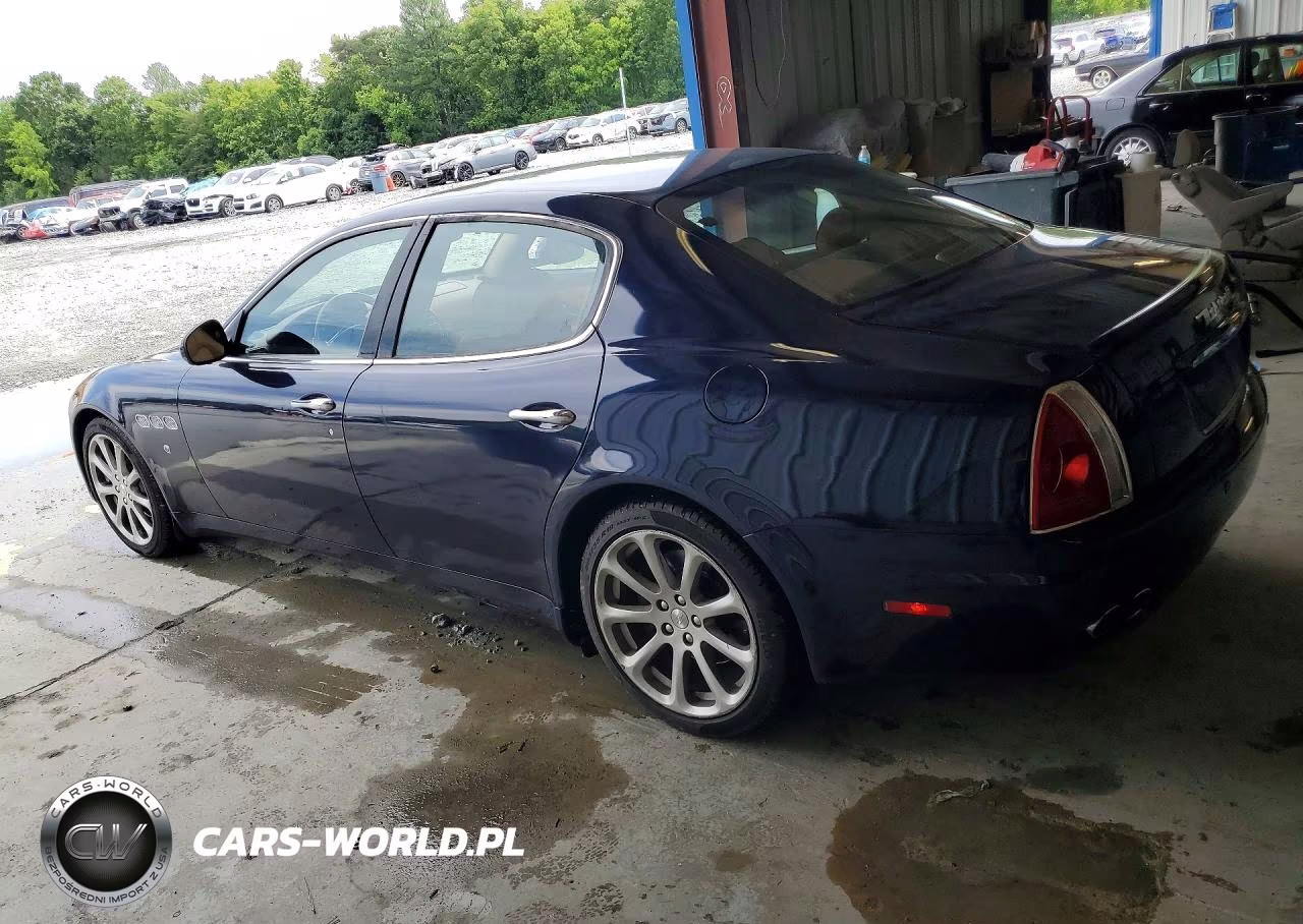 2007 MASERATI QUATTROPORTE M139 VIN:ZAMFE39A270031782 - 2