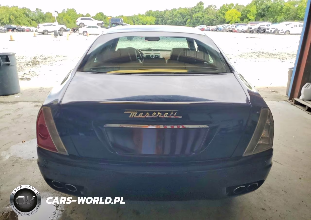 2007 MASERATI QUATTROPORTE M139 VIN:ZAMFE39A270031782 - 6