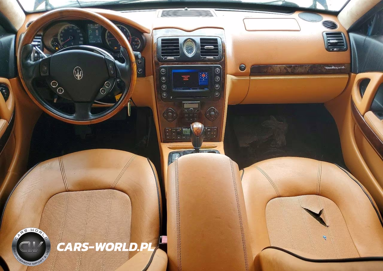 2007 MASERATI QUATTROPORTE M139 VIN:ZAMFE39A270031782 - 8
