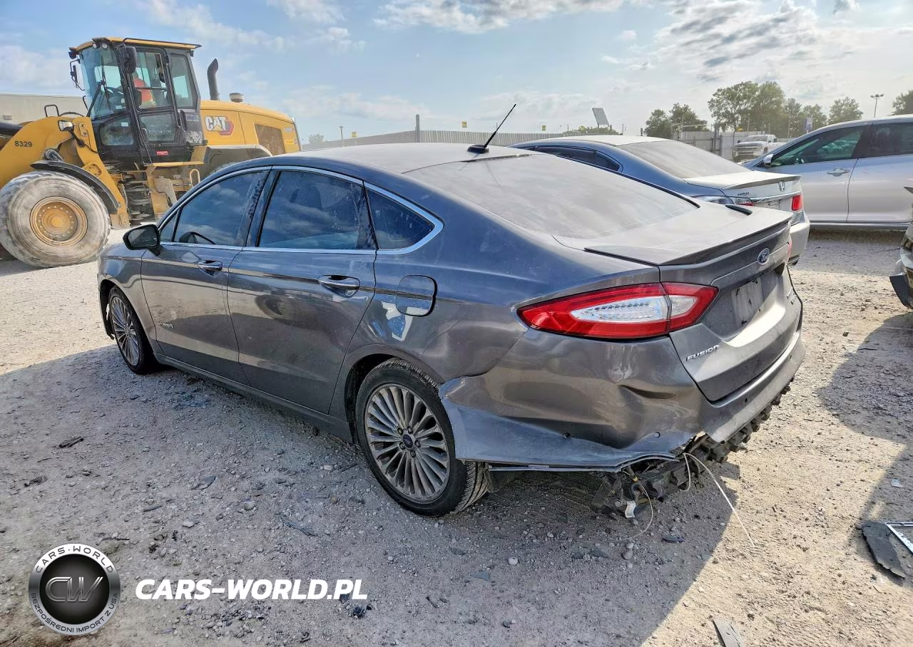 2014 Ford Fusion Titanium Hev VIN:3FA6P0RU0ER242067 - 2