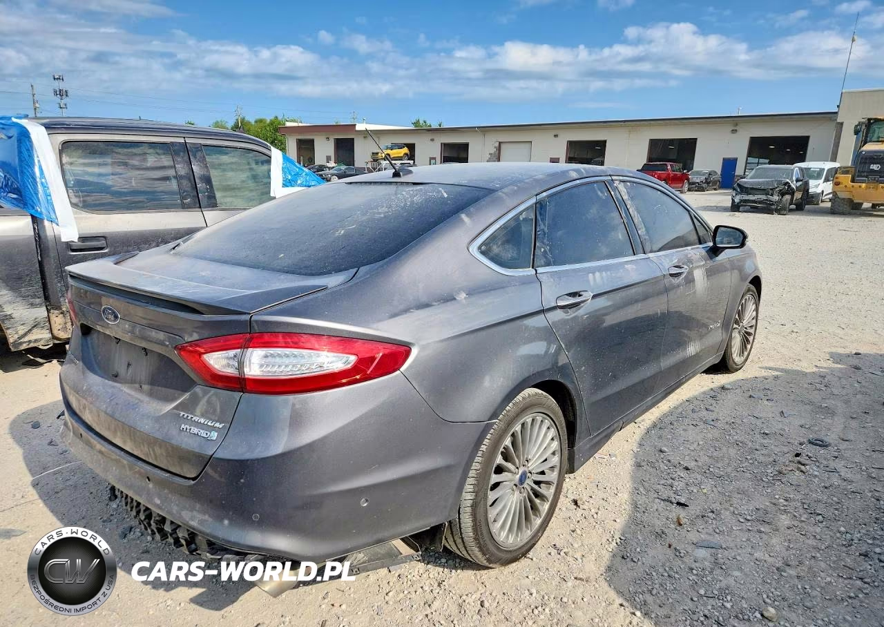 2014 Ford Fusion Titanium Hev VIN:3FA6P0RU0ER242067 - 3