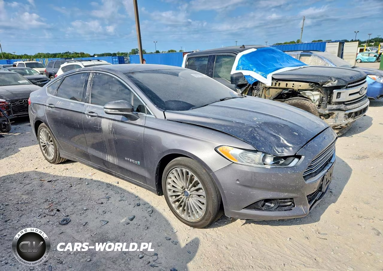2014 Ford Fusion Titanium Hev VIN:3FA6P0RU0ER242067 - 4