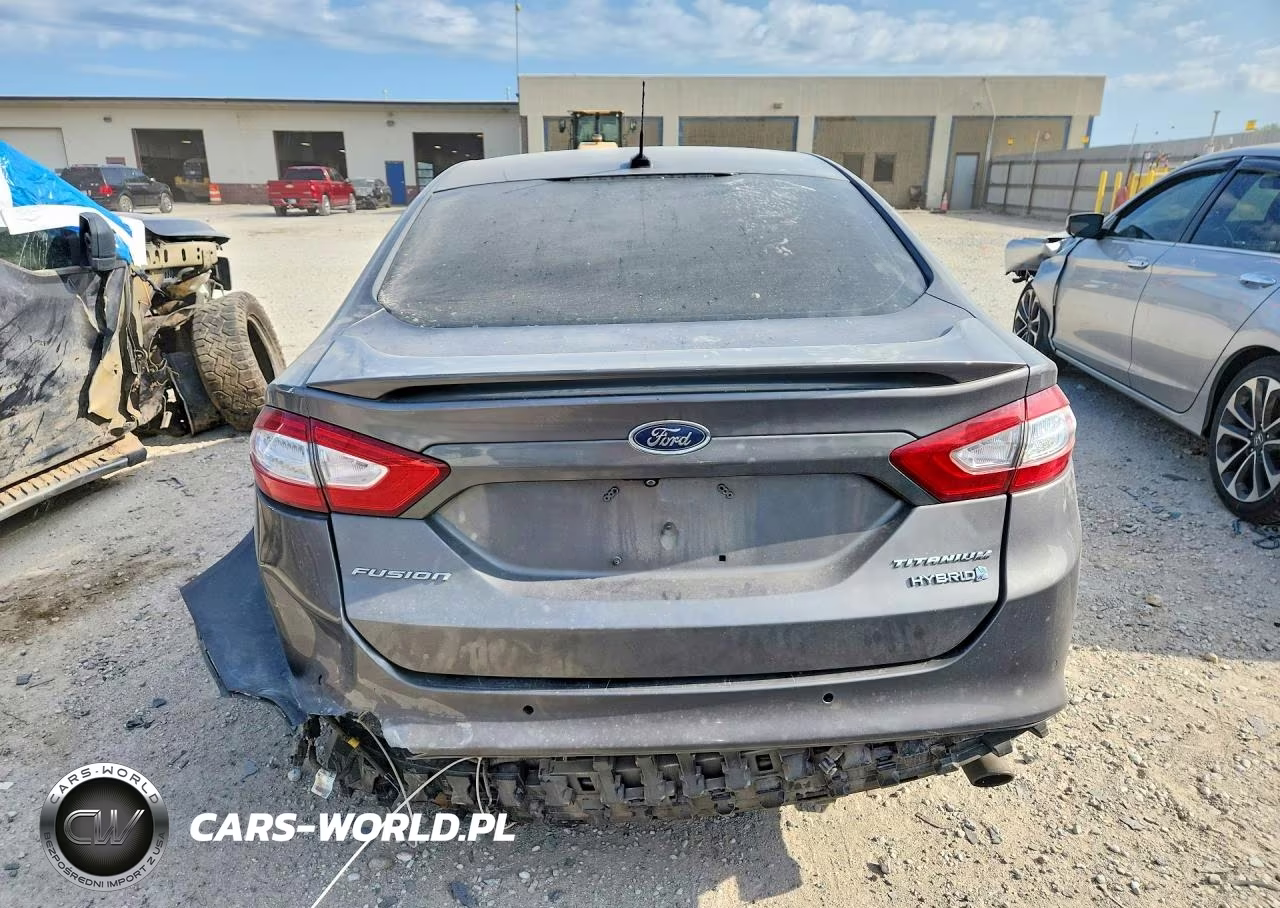 2014 Ford Fusion Titanium Hev VIN:3FA6P0RU0ER242067 - 6