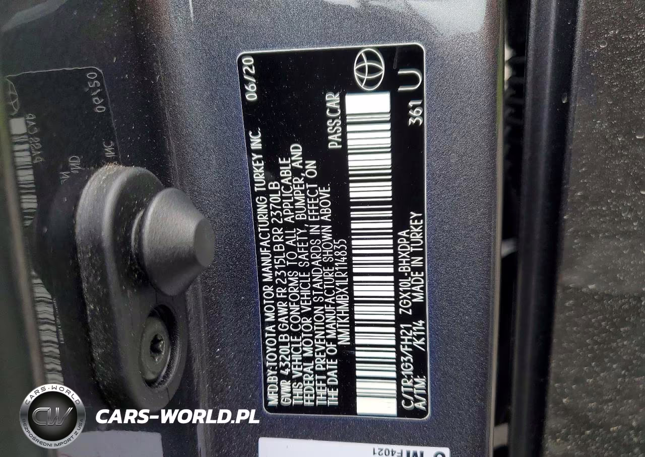 2020 Toyota C-Hr Le VIN:NMTKHMBX1LR114835 - 12