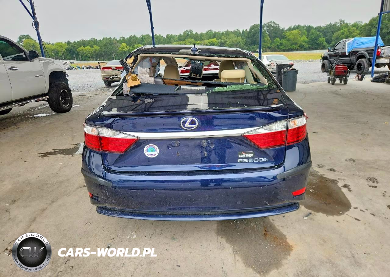 2014 Lexus Es 300H VIN:JTHBW1GG1E2061772 - 6