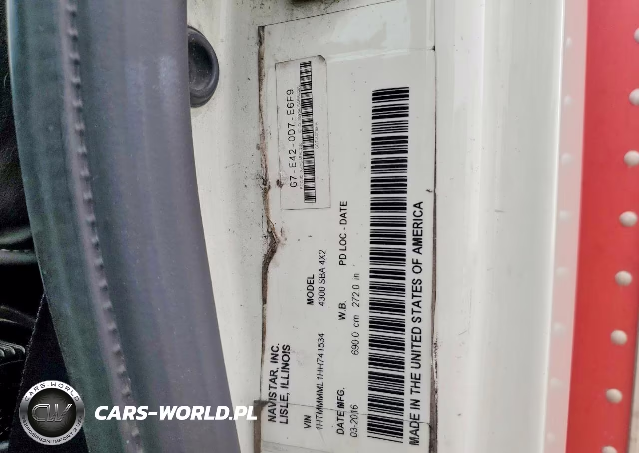 2017 International Durastar 4300 Trucks VIN:1HTMMMML1HH741534 - 11