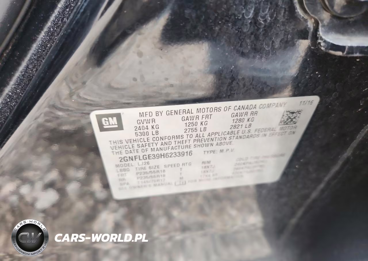 2017 Chevrolet Equinox Premier VIN:2GNFLGE39H6233916 - 13