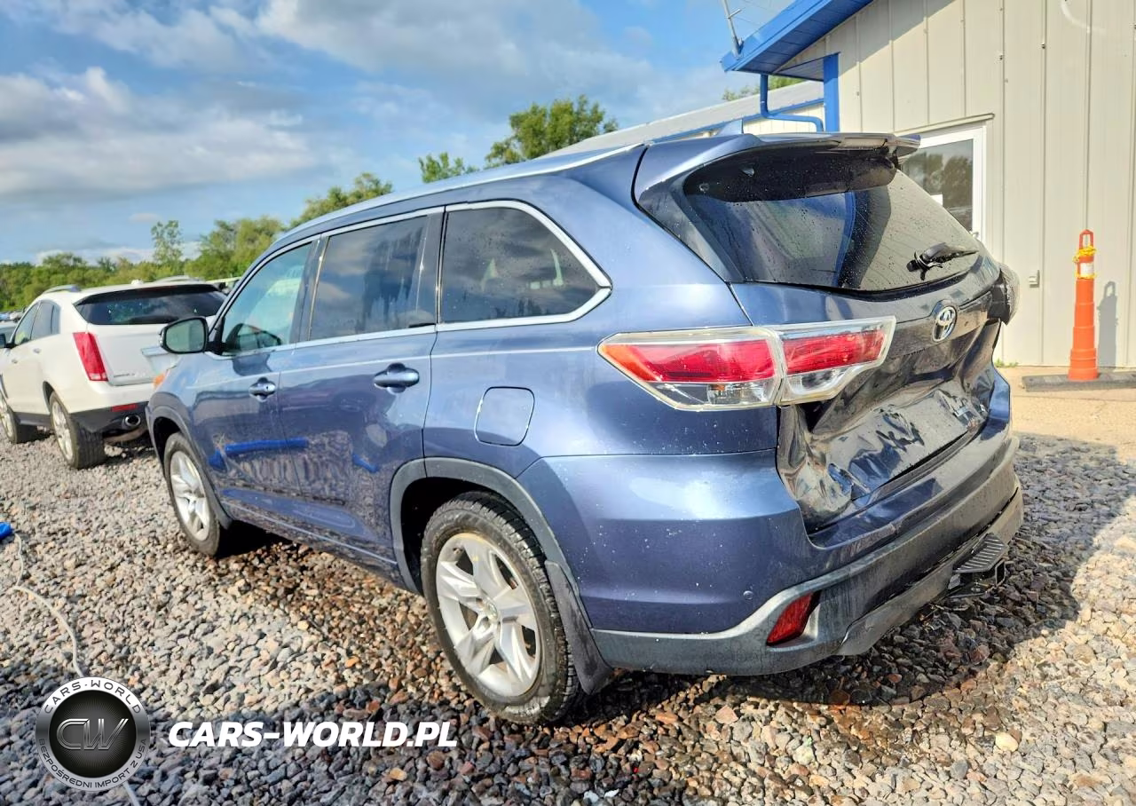 2016 Toyota Highlander Limited VIN:5TDDKRFH1GS260914 - 2