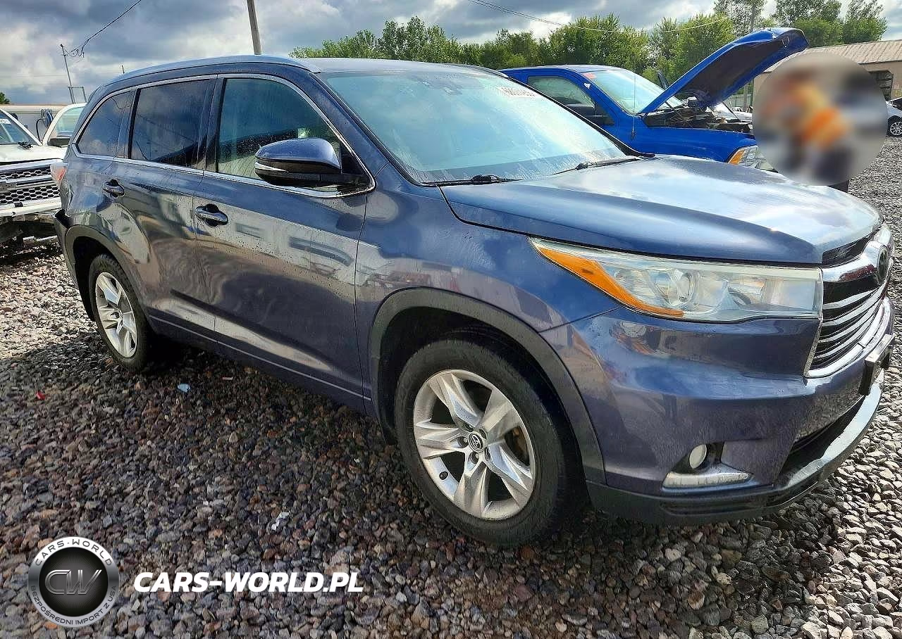 2016 Toyota Highlander Limited VIN:5TDDKRFH1GS260914 - 4