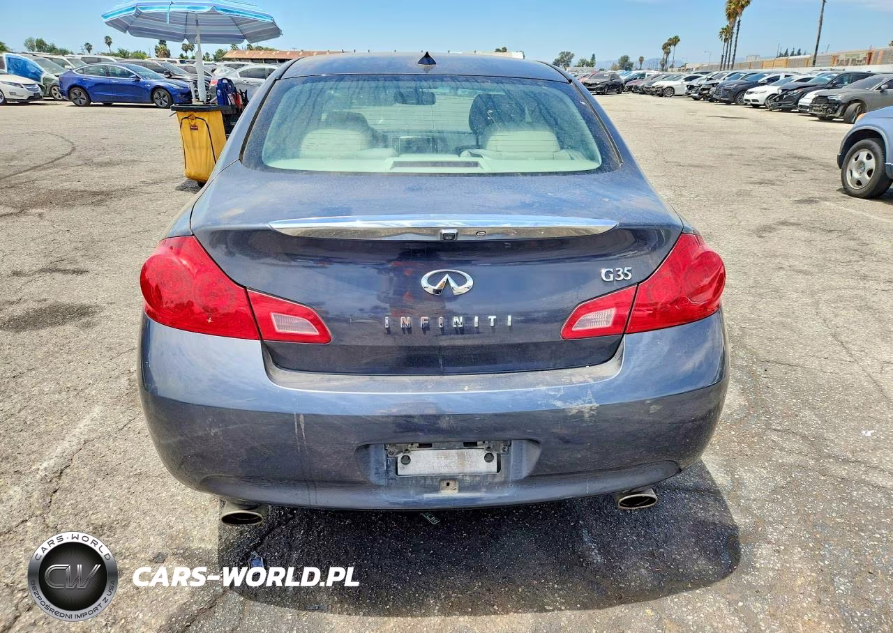 2008 Infiniti G35 Base VIN:JNKBV61E38M203510 - 6