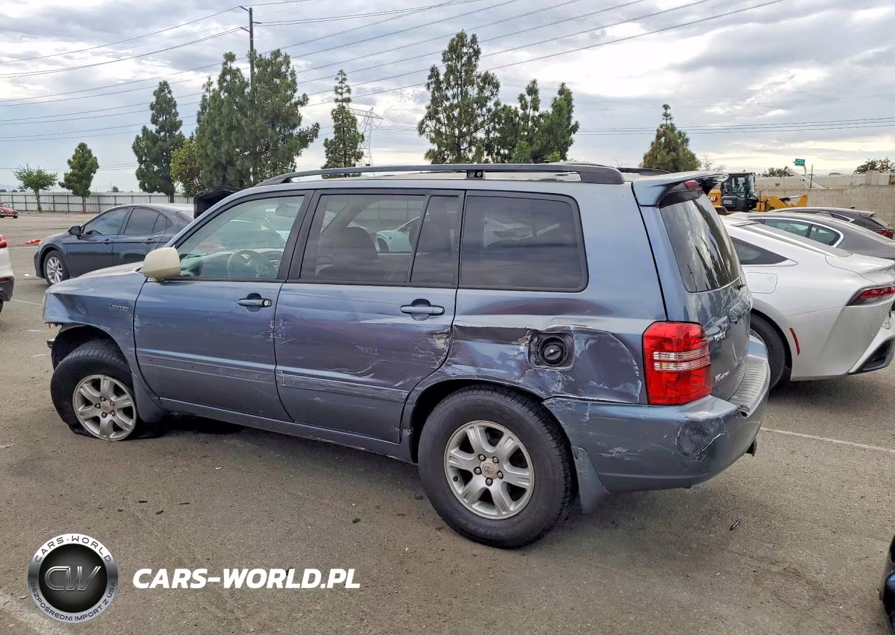 2002 Toyota Highlander Limited VIN:JTEHF21A220092487 - 2