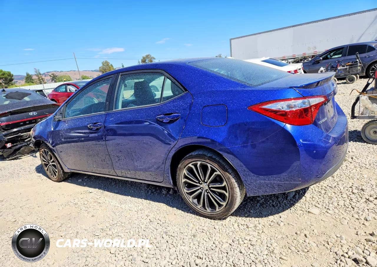 2015 Toyota Corolla S Plus VIN:5YFBURHE8FP190582 - 2