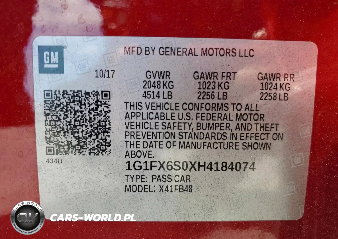 2017 Chevrolet Bolt Ev Premier VIN:1G1FX6S0XH4184074 - 12