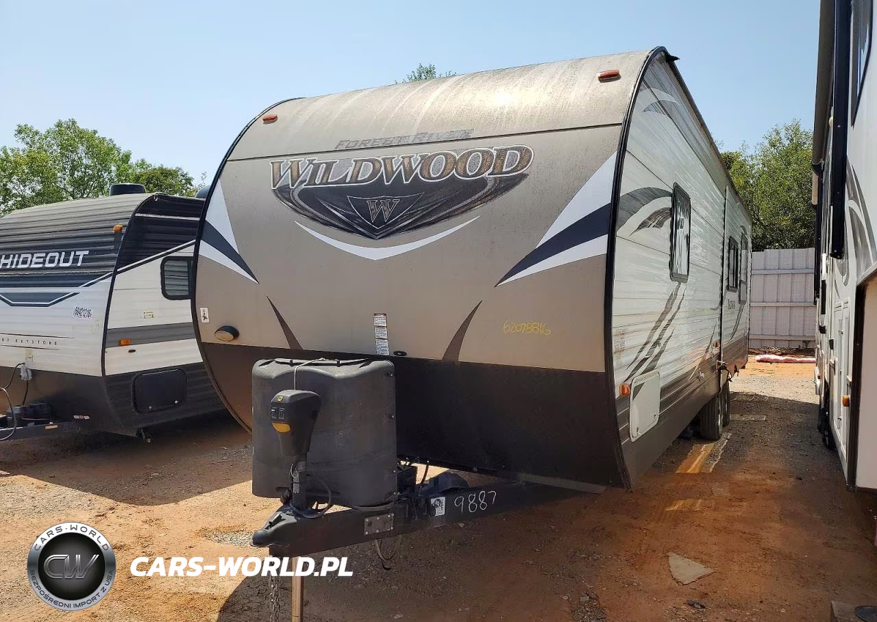 2017 Forest River Wildwood Camper VIN:4X4TWDC23HA259887 - 2