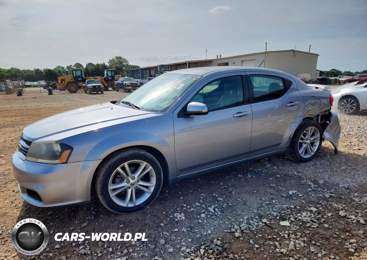2014 Dodge Avenger Sxt VIN:1C3CDZCG3EN165702 - 1