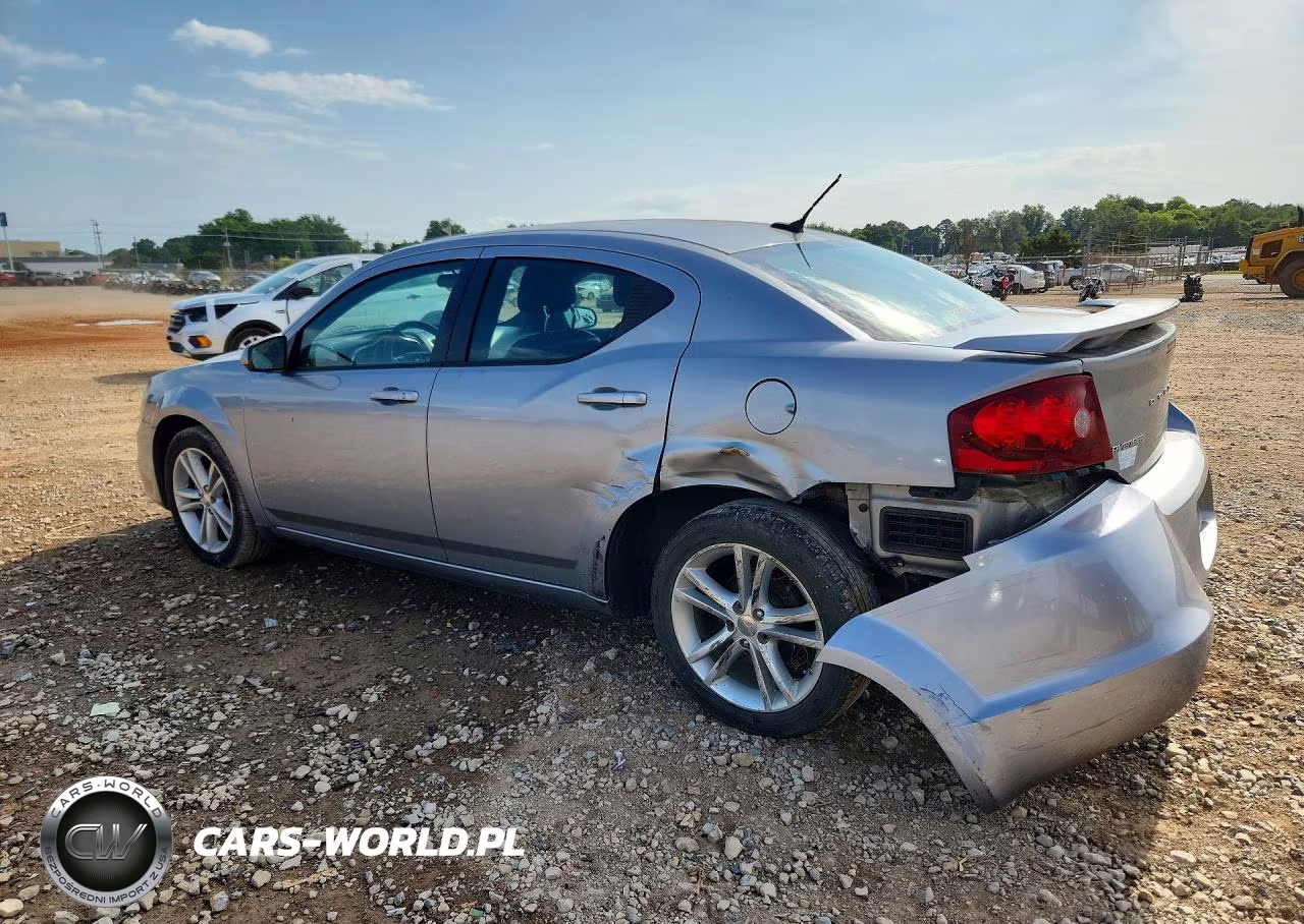 2014 Dodge Avenger Sxt VIN:1C3CDZCG3EN165702 - 2