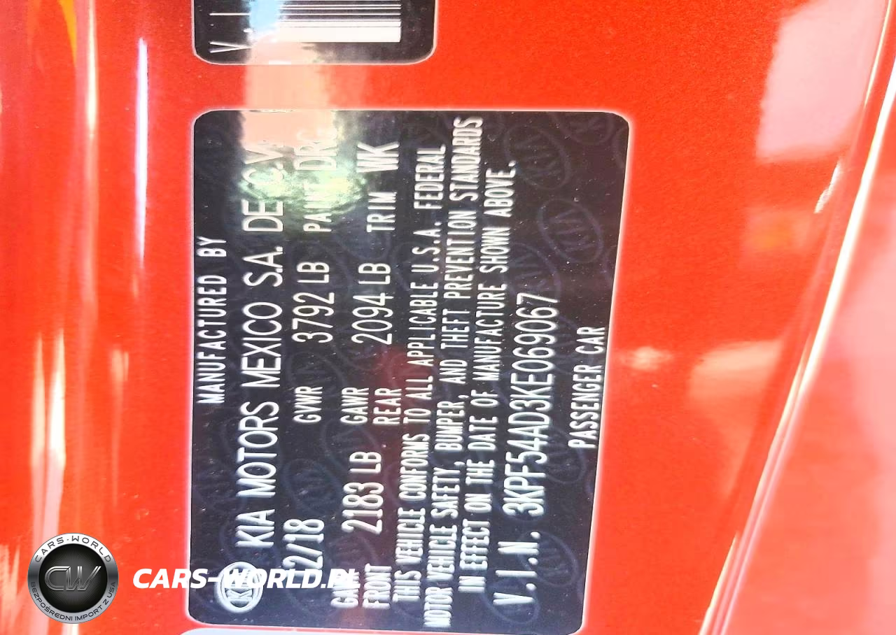 2019 Kia Forte Ex VIN:3KPF54AD3KE069067 - 12