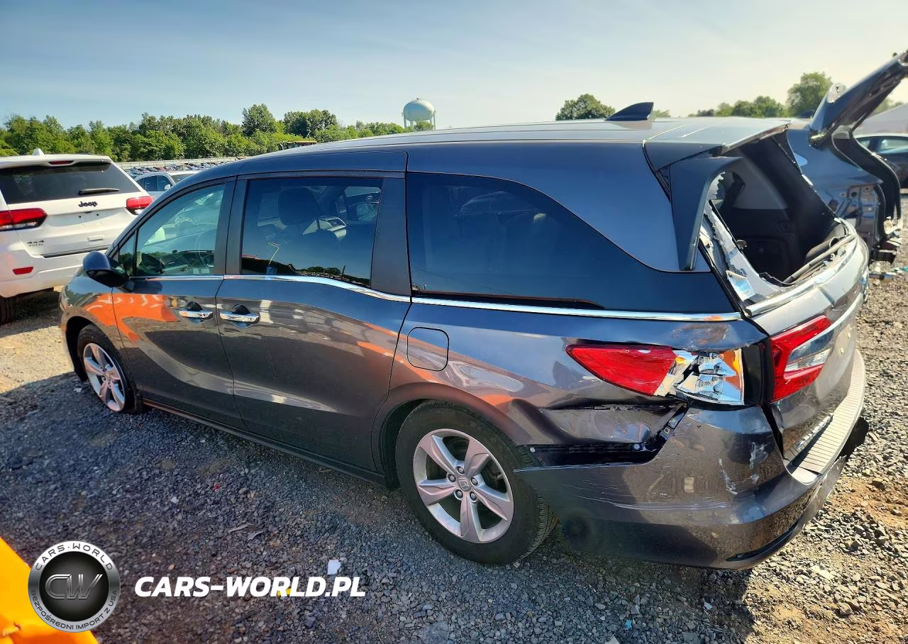 2019 Honda Odyssey Exl VIN:5FNRL6H76KB025332 - 2