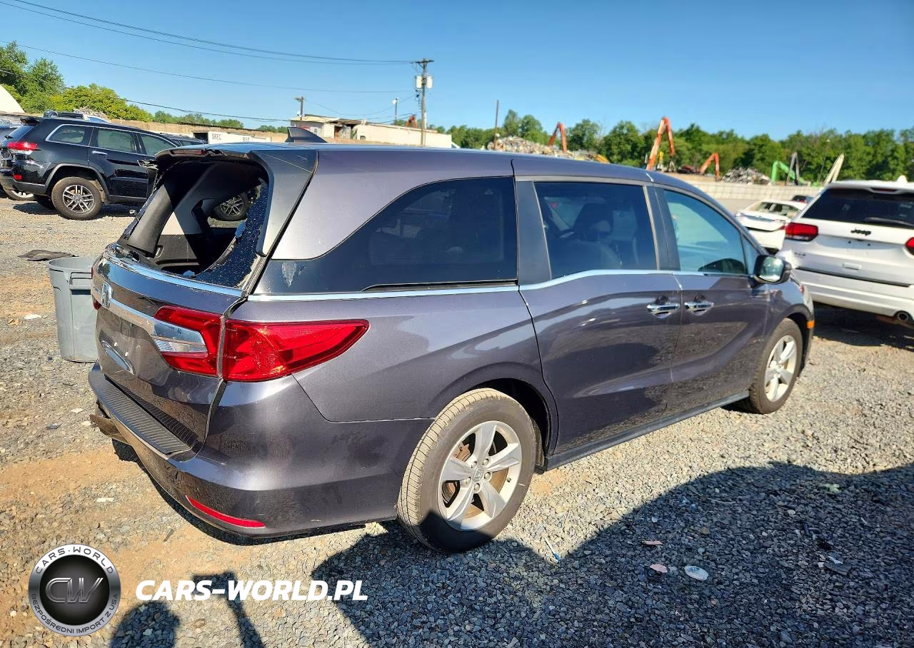 2019 Honda Odyssey Exl VIN:5FNRL6H76KB025332 - 3