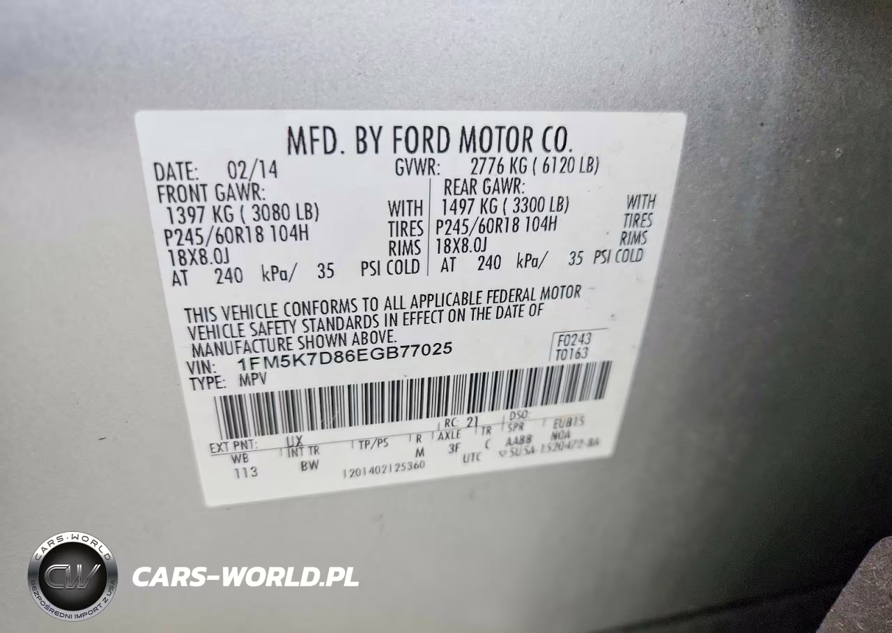 2014 Ford Explorer Xlt VIN:1FM5K7D86EGB77025 - 13