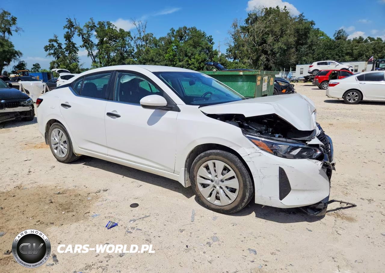 2025 Nissan Sentra S VIN:3N1AB8BV9SY407607 - 4