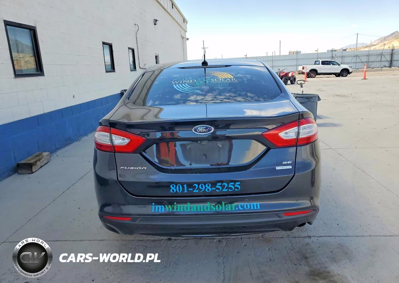 2014 Ford Fusion Se VIN:3FA6P0HD8ER365973 - 6