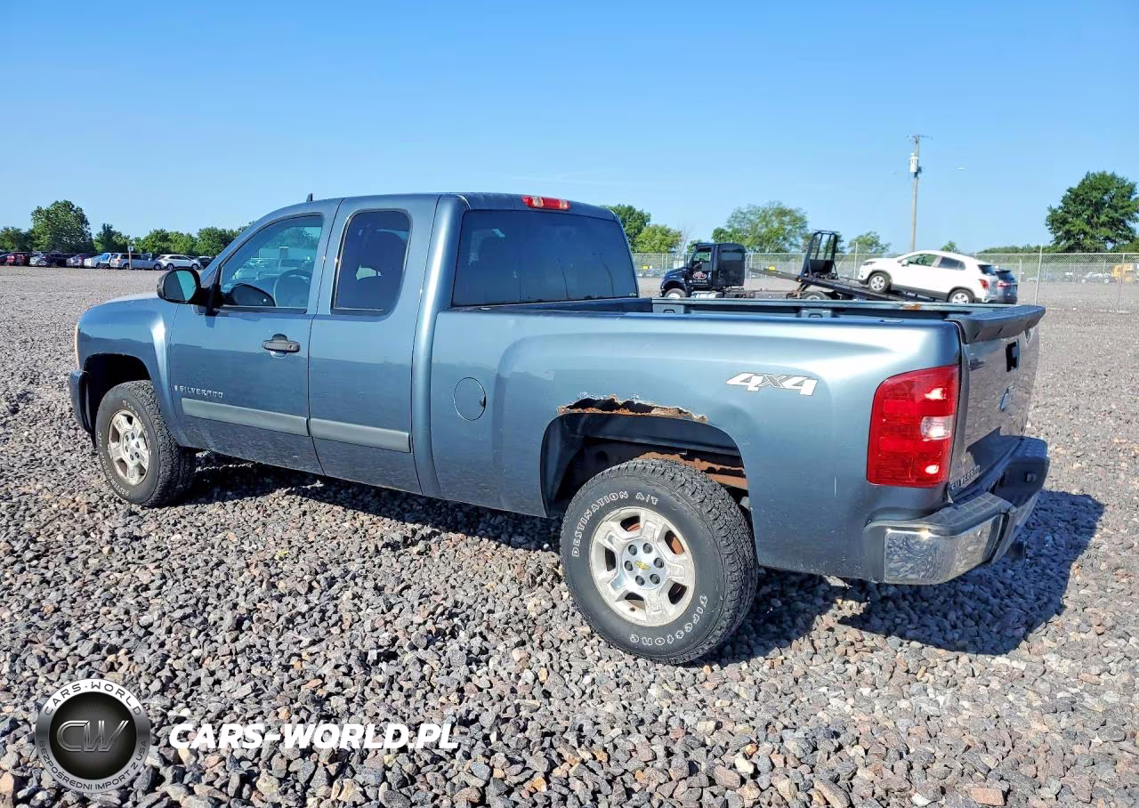 2008 Chevrolet Silverado K1500 VIN:2GCEK19J581106557 - 2