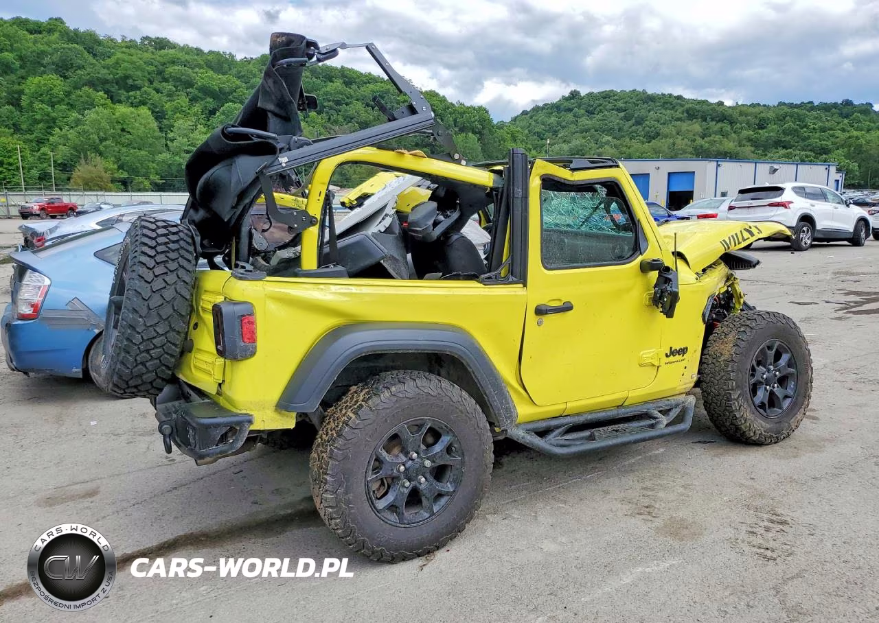 2022 Jeep Wrangler Sport VIN:1C4GJXAN1NW231444 - 3