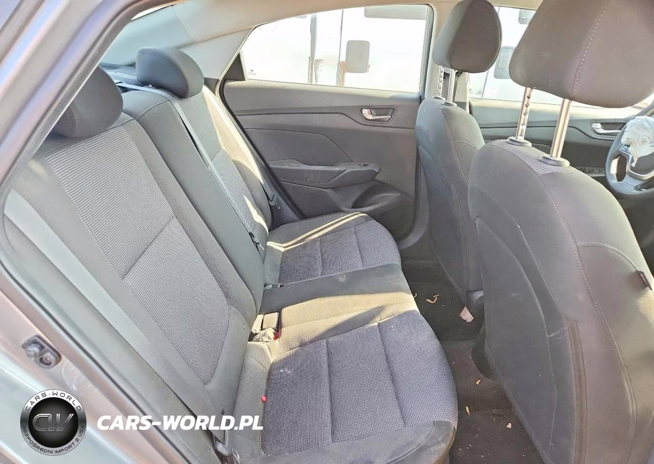 2022 Hyundai Accent Se VIN:3KPC24A60NE155163 - 10