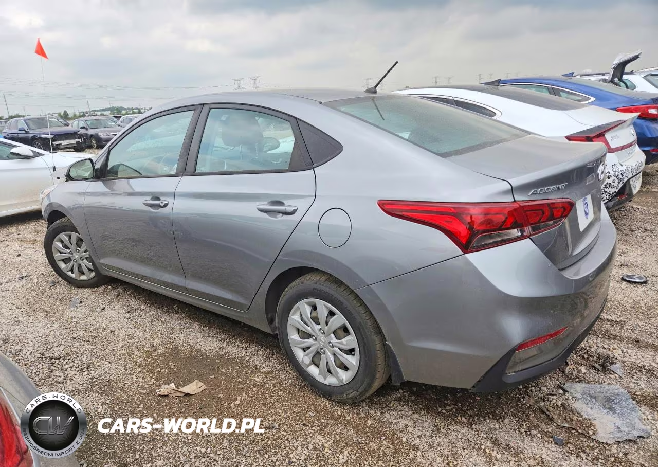 2022 Hyundai Accent Se VIN:3KPC24A60NE155163 - 2