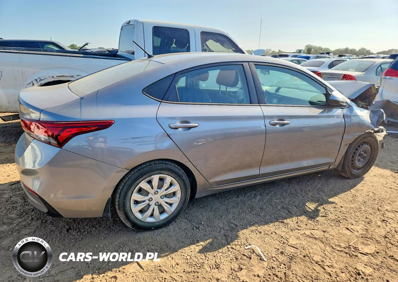 2022 Hyundai Accent Se VIN:3KPC24A60NE155163 - 3
