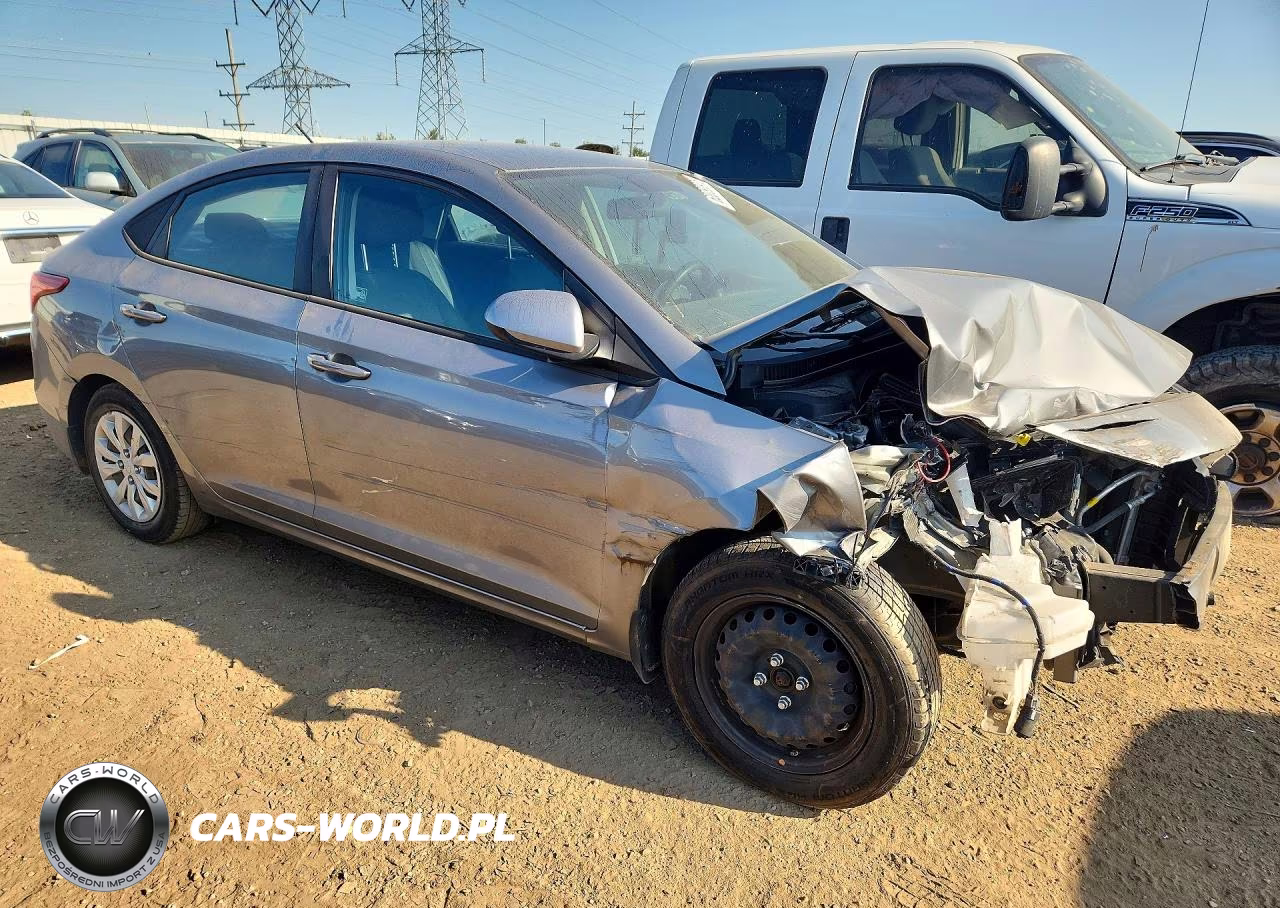 2022 Hyundai Accent Se VIN:3KPC24A60NE155163 - 4