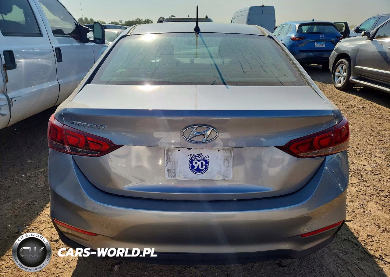 2022 Hyundai Accent Se VIN:3KPC24A60NE155163 - 6