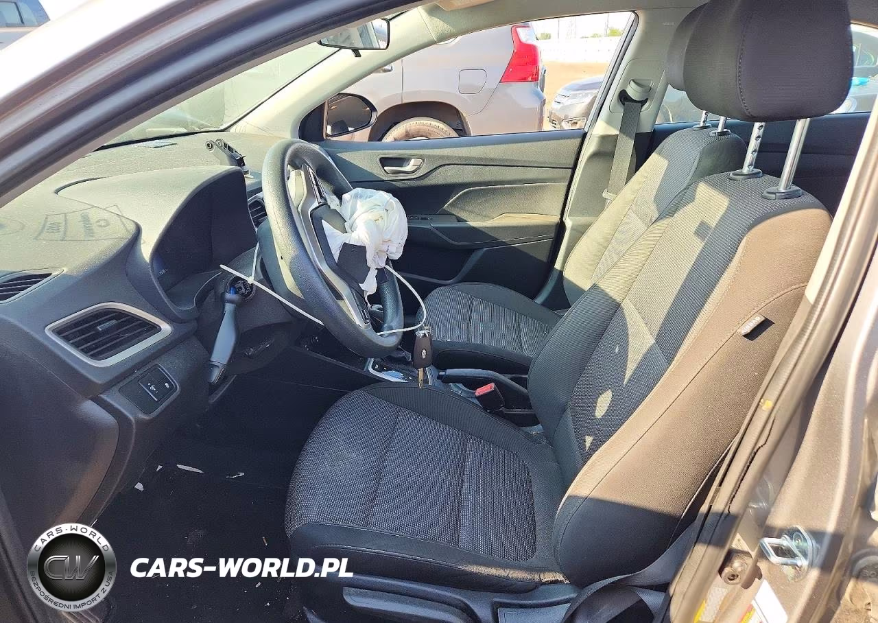 2022 Hyundai Accent Se VIN:3KPC24A60NE155163 - 7