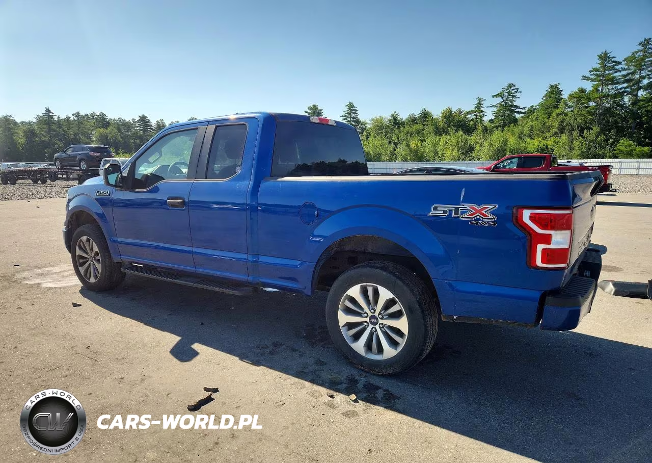 2018 Ford F150 Super Cab VIN:1FTEX1EP8JFA77548 - 2