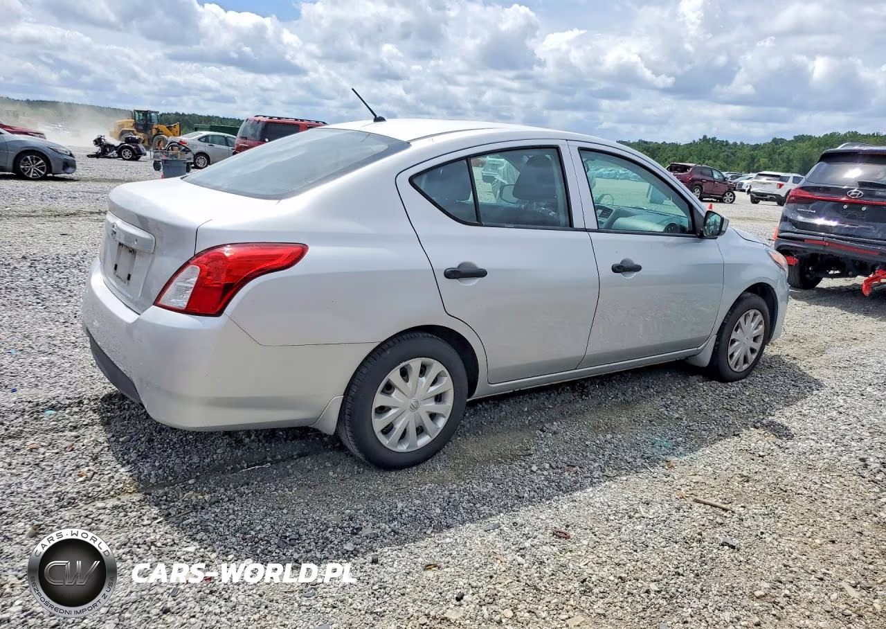 2019 Nissan Versa S VIN:3N1CN7AP5KL877871 - 3