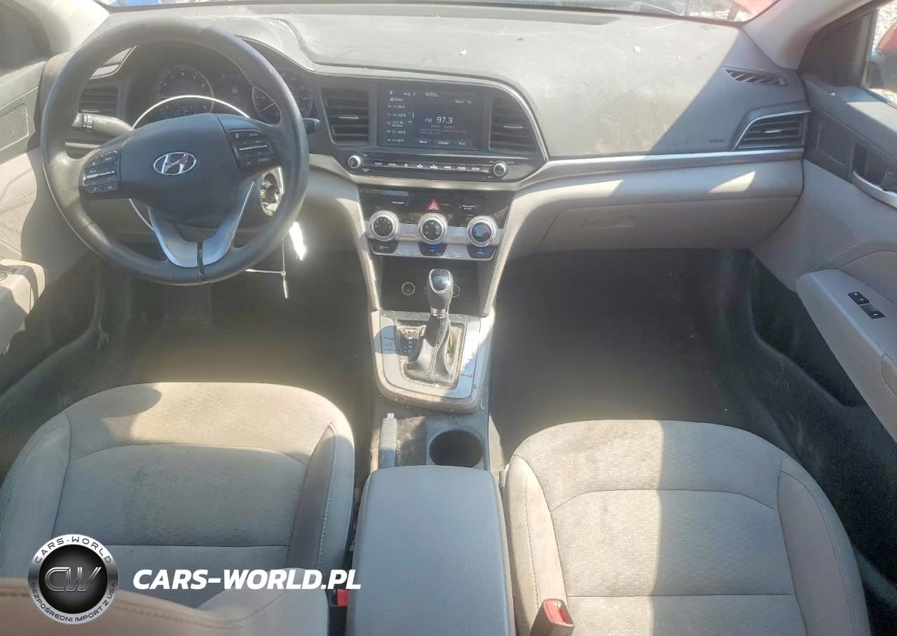 2019 Hyundai Elantra Sel VIN:5NPD84LF4KH405074 - 8