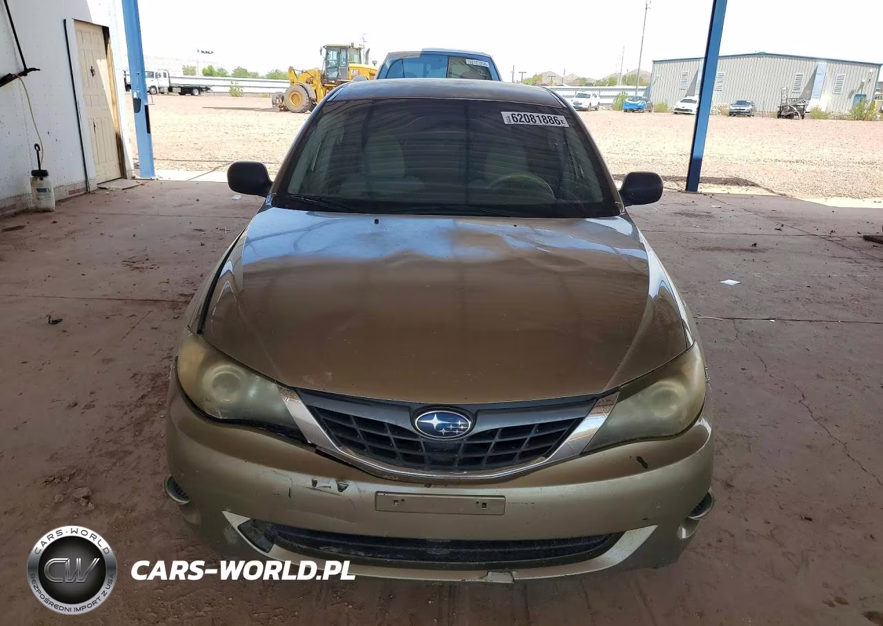 2008 Subaru Impreza 2.5I VIN:JF1GH61608G804191 - 5